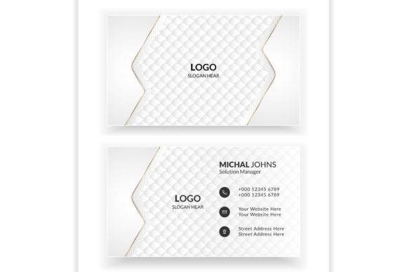 Download Luxury White Business Card Templates - Card templates Collection