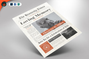 Download Newspaper Funeral Announcement Card - Newspaper Collection