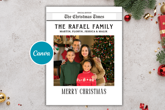 Download Christmas Mockup Newspaper Templates - Newspaper Collection
