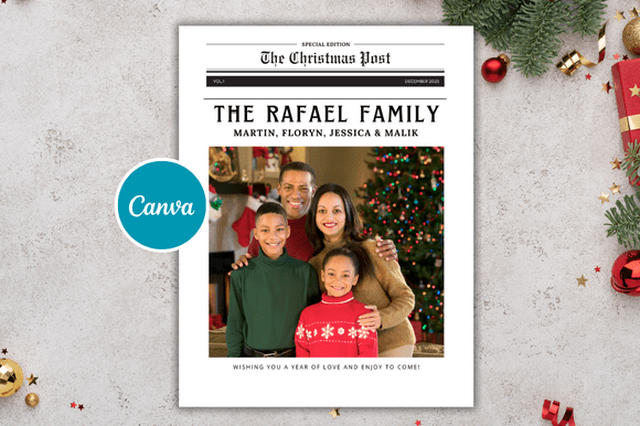 Download Christmas Mockup Newspaper Templates - Newspaper Collection