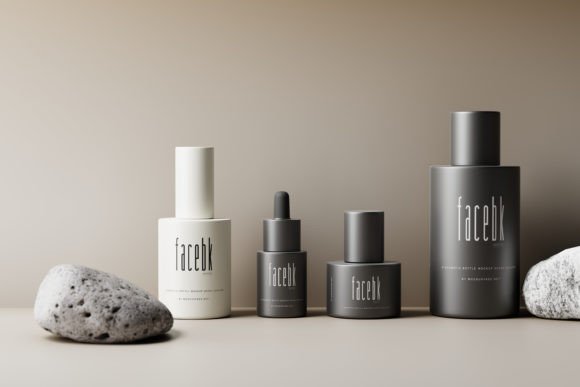 Download FaceBK - a Cosmetic Branding Mockup Kit - Cosmetic branding Collection