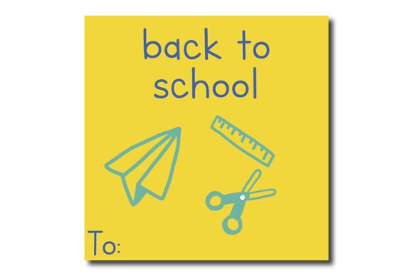 Download Yellow Card Back to School - Card back Collection