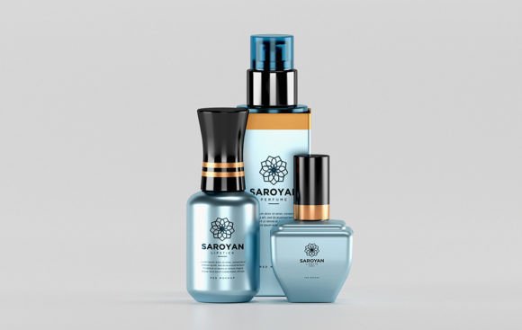 Download Cosmetic Branding Mockup Scene - Premium Bundle