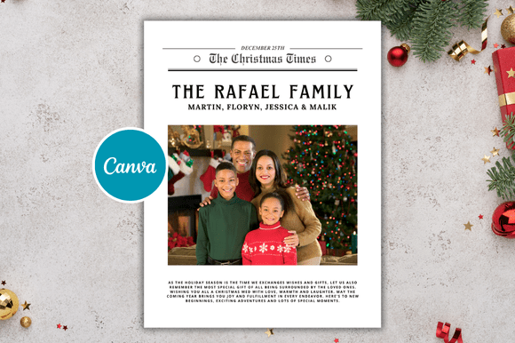 Download Christmas Mockup Newspaper Templates - Newspaper Collection
