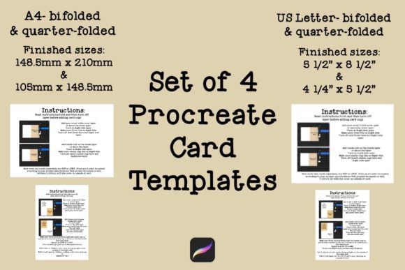 Download Procreate Greeting Card Templates - Card templates Collection
