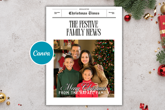 Download Christmas Mockup Newspaper Templates - Newspaper Collection