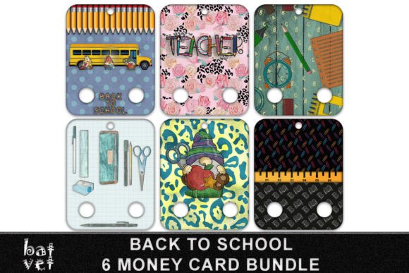 Download Money Card Back to School Bundle - Card back Collection