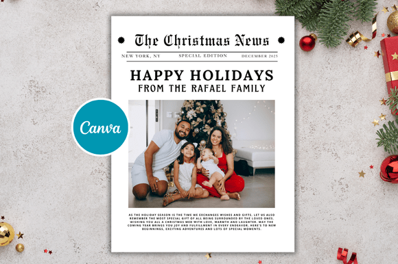 Download Christmas Mockup Newspaper Templates - Newspaper Collection