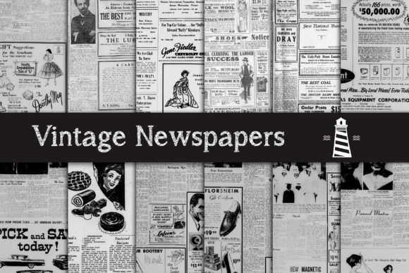 Download Antique Newspaper Advertising - Newspaper Collection