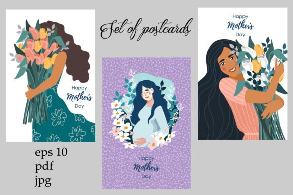 Download Cute Mother's Day Card Templates - Card templates Collection