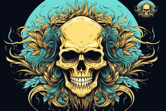 Download Occult Symbolism Skeleton Motif - Premium Resources